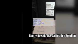 ภาพรวมชุดทดสอบความใกล้เคียง TK3 ของ Bently Nevada 177313