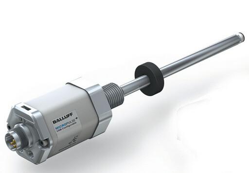 เครื่องตรวจจับการออกแบบดิจิตอล Balluff Micropulse Transducer Sensor BTL5-T110-M0130-P-S103 กล่องอลูมิเนียม