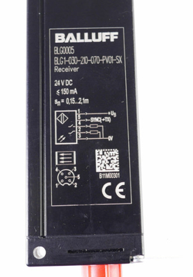 Balluff BLG0003 แรสเตอร์ BLG 1-015-210-050-PV01-SX สีดําขนาด 0 ~ 10 V