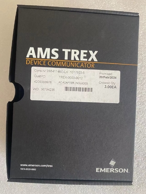 อะแดปเตอร์แปลงไฟ AC Emerson TREX-0003-0012 สำหรับเครื่องส่งสัญญาณ Rosemount