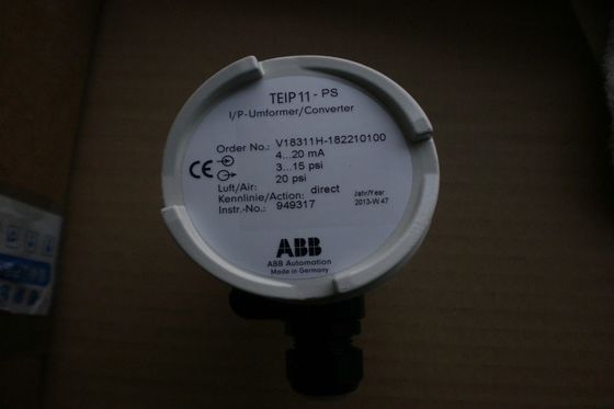 I P เครื่องแปลงสัญญาณ ABB ระบบตั้งแวลล์สําหรับสัญญาณมาตรฐาน TEIP11 PS V18311H 182210100
